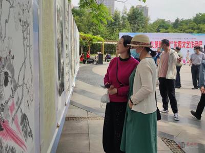渭城區(qū)舉辦“喜迎二十大 禮贊新時(shí)代”優(yōu)秀文藝作品展暨文化藝術(shù)交流活動