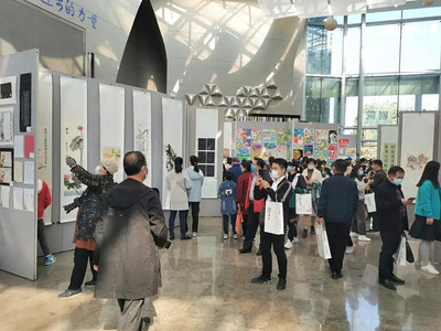 童心繪夢，翰墨流芳——埇橋區第二十五屆黃淮海少兒書畫大展賽作品展開幕